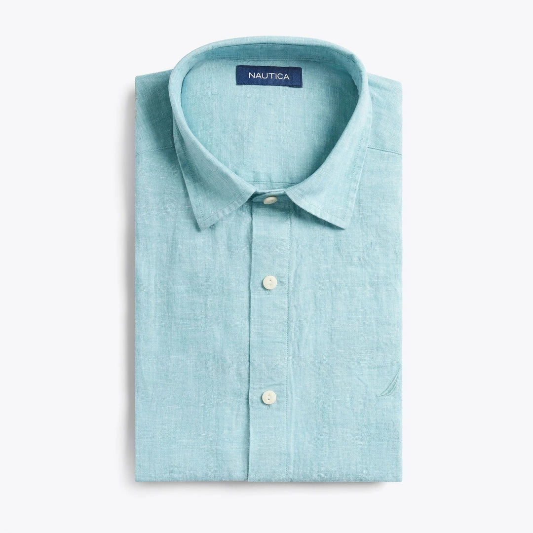 Best Sale β€οΈ Nautica Mens Linen π Shirt β - Image 5