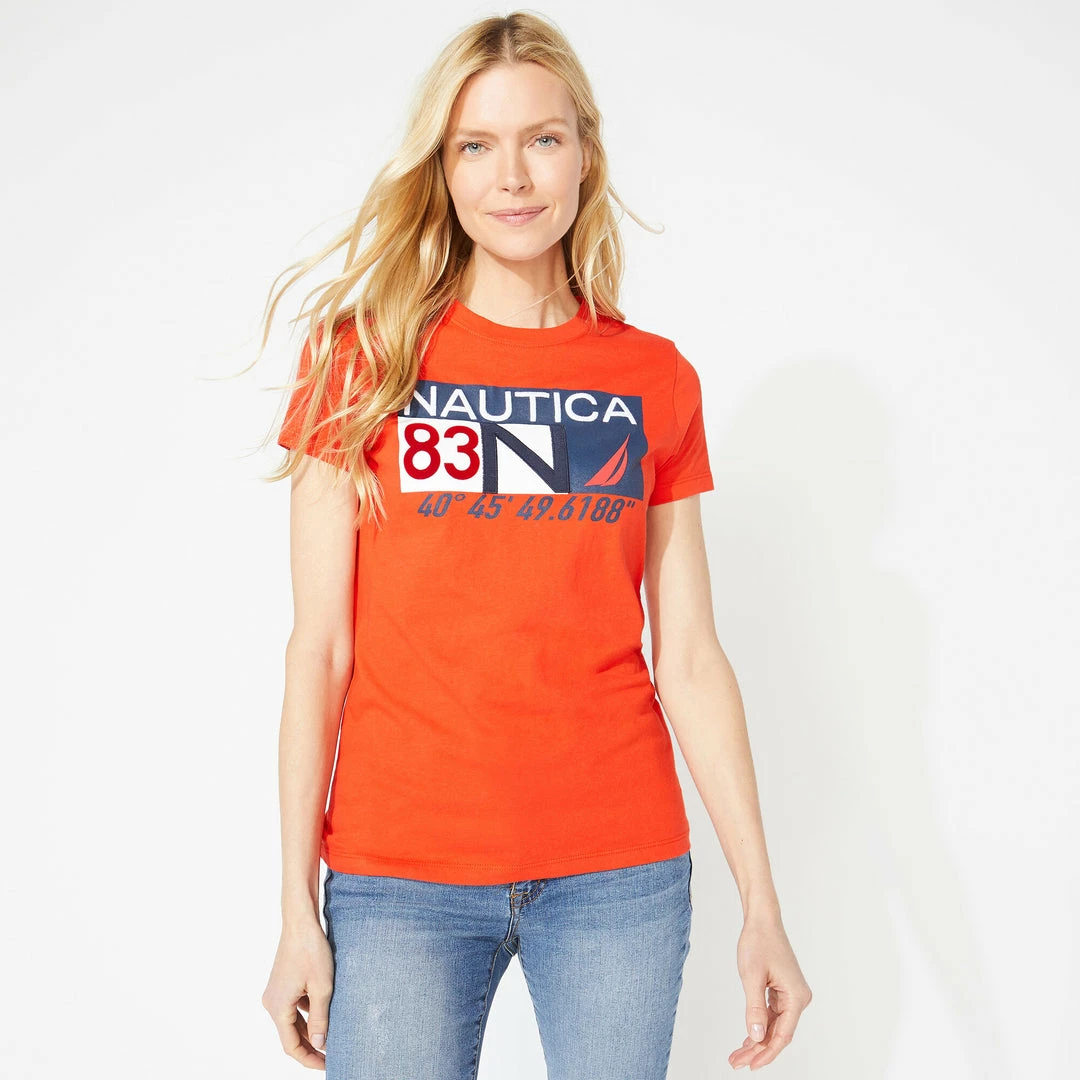 Flash Sale π Nautica π© Womens N83 Graphic T-Shirt π