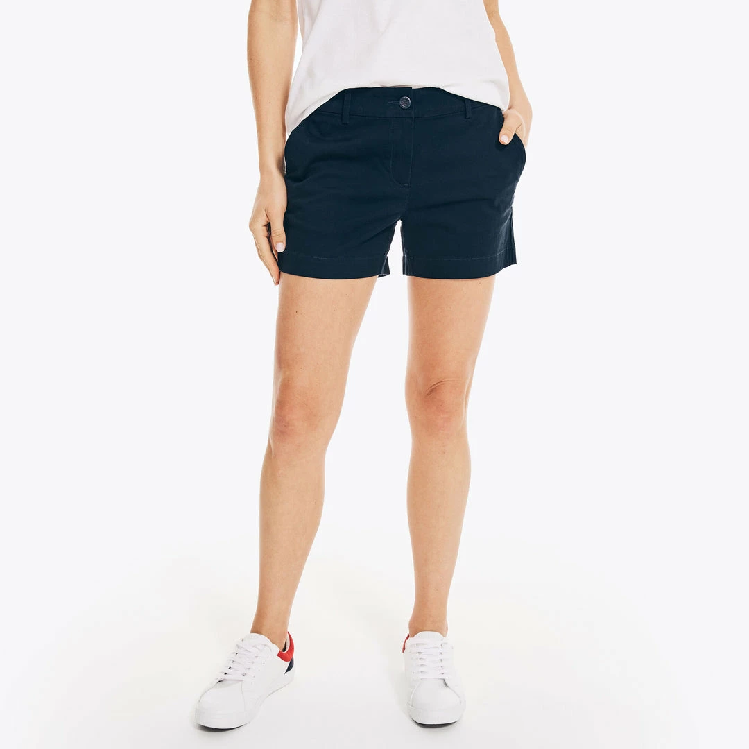Coupon β¨ Nautica π© Womens 4" Stretch-Twill Short β - Image 4