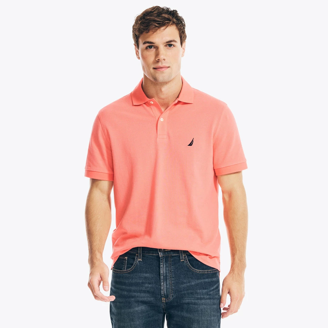 Deals π₯° Nautica Mens Classic Fit Deck Polo π₯
