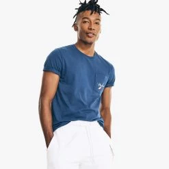 Best deal 🛒 Nautica Mens Sustainably Crafted Ocean Challenge Graphic T-Shirt ❤️