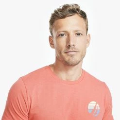 Promo 🎁 Nautica Mens Sustainably Crafted 🏄 Surfing Graphic T-Shirt 💯