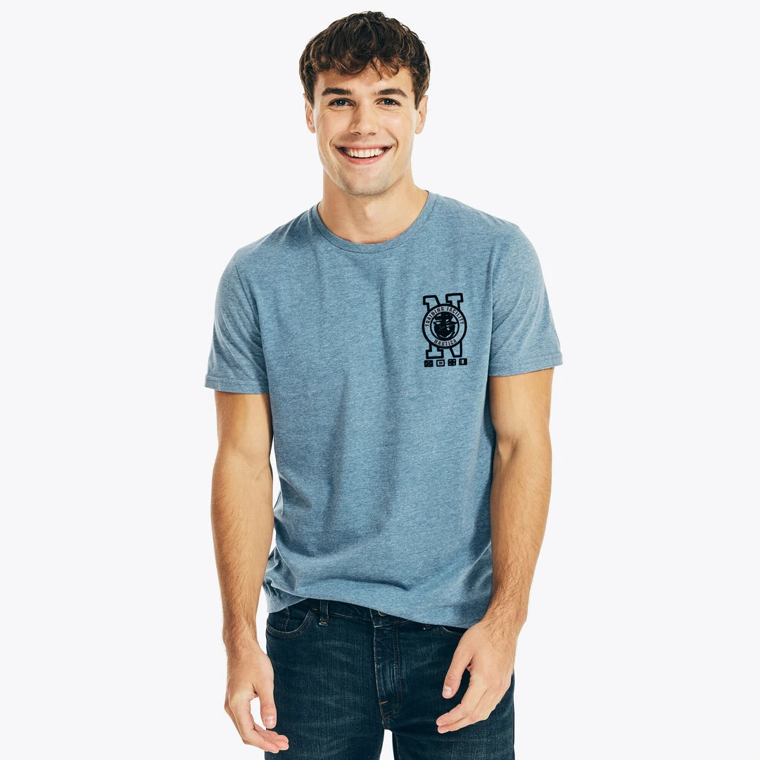 Deals π₯° Nautica Mens Sustainably Crafted Marine Graphic T-Shirt π₯°
