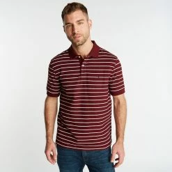 Best deal 🤩 Nautica Mens Classic Fit Striped Deck Polo 💯