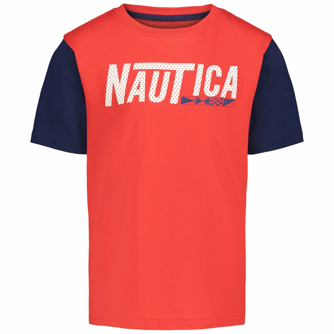 Wholesale ⌛ Nautica Toddler Boys' Nautica Mesh Logo T-Shirt (2T-4T) for kids ✔️