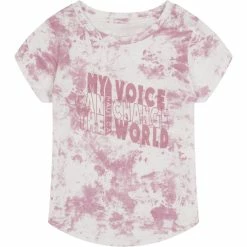 Best Pirce 🔥 Nautica Toddler 👧 Girls' Change The World T-Shirt (2T-4T) for kids ⌛