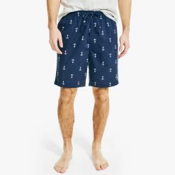 Coupon 🔔 Nautica Mens Anchor Print Sleep Short for 👩 women 🎉