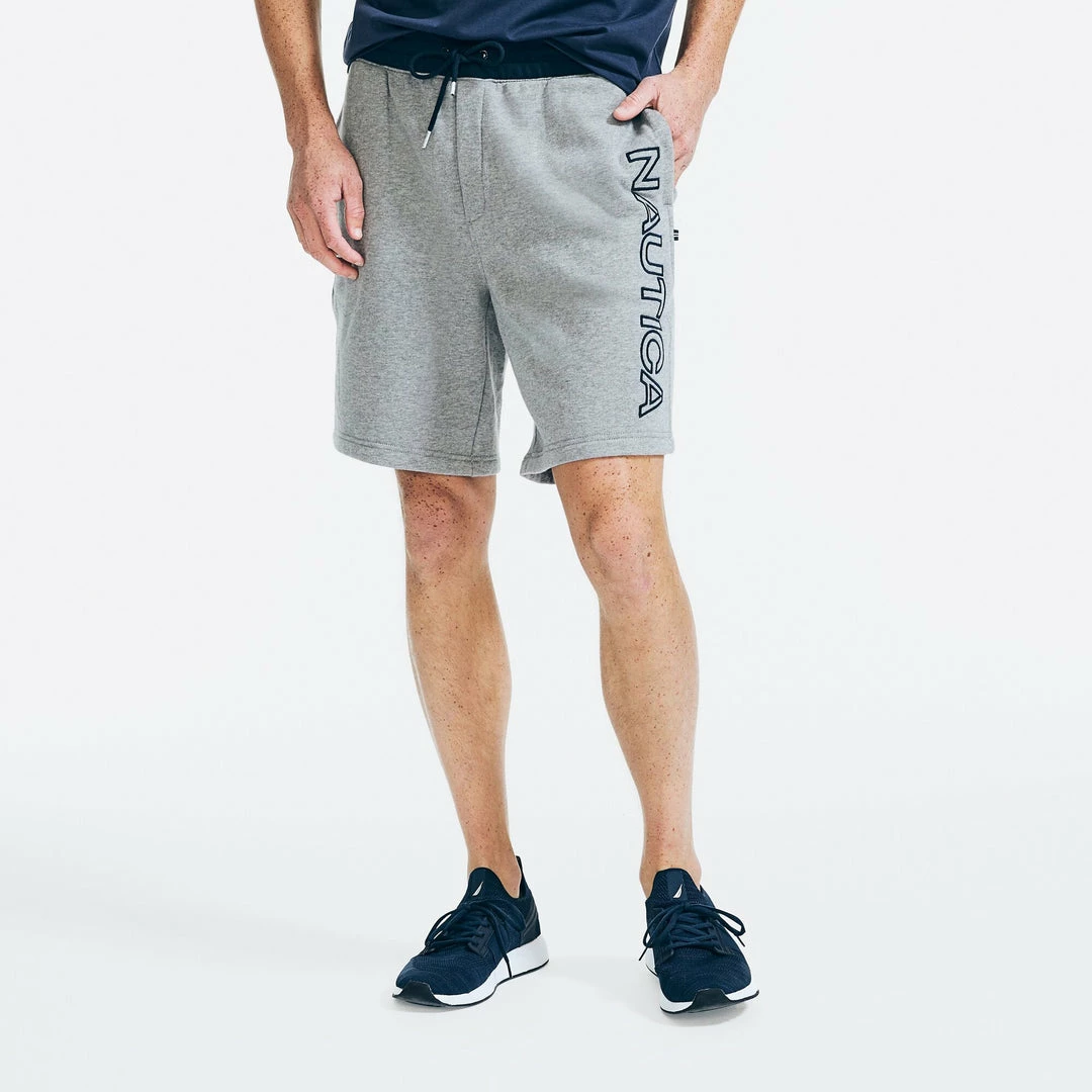 Best deal β Nautica Mens 9" Logo Fleece Short π