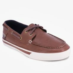 Hot Sale 💯 Nautica Logo-Debossed Boat 👞 Shoe for men 🧨