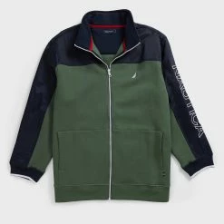 Cheap 😉 Nautica Mens Big & Tall Colorblock Full Zip Track Jacket 😀
