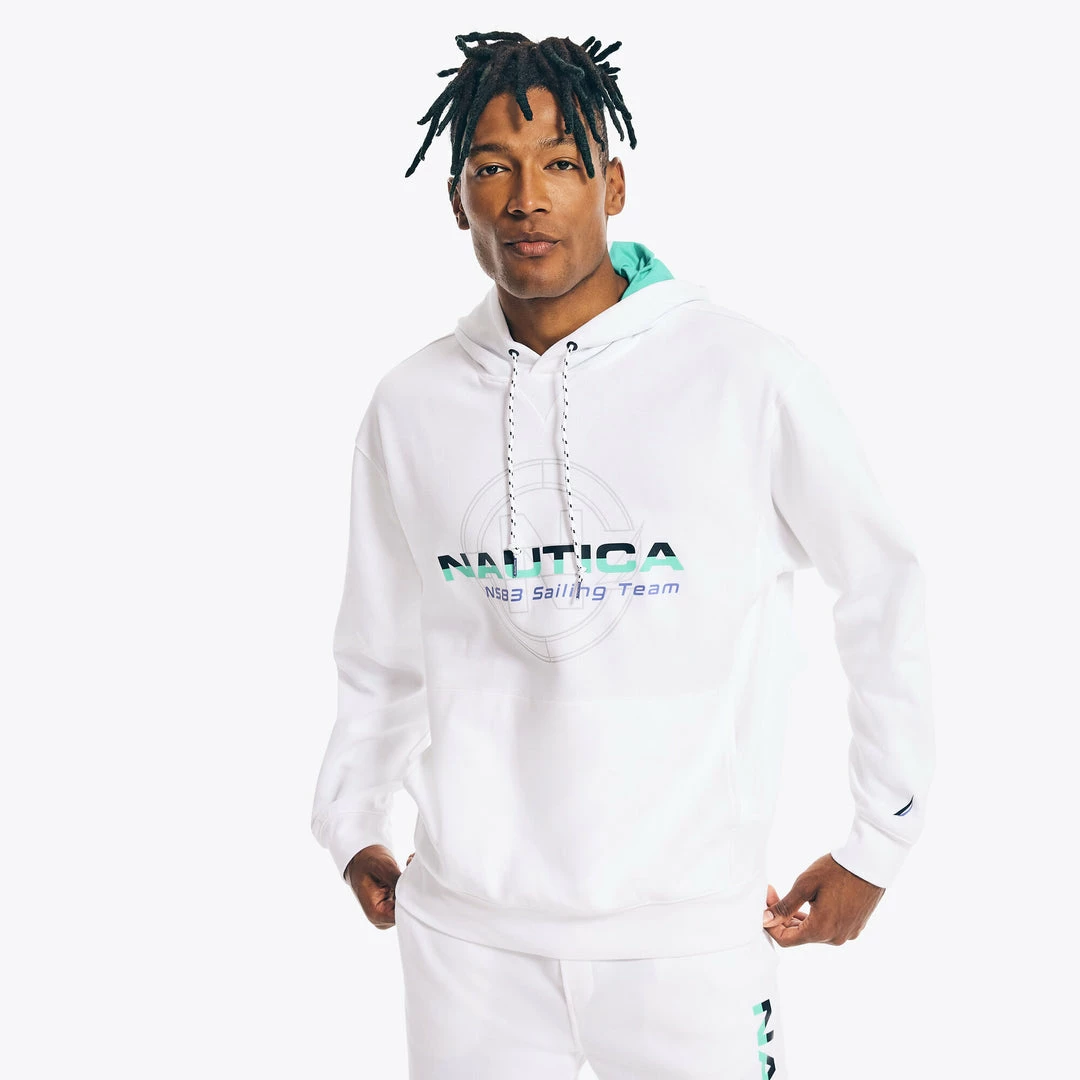 Deals π Nautica Mens Sailing Team Pullover Hoodie π - Image 2