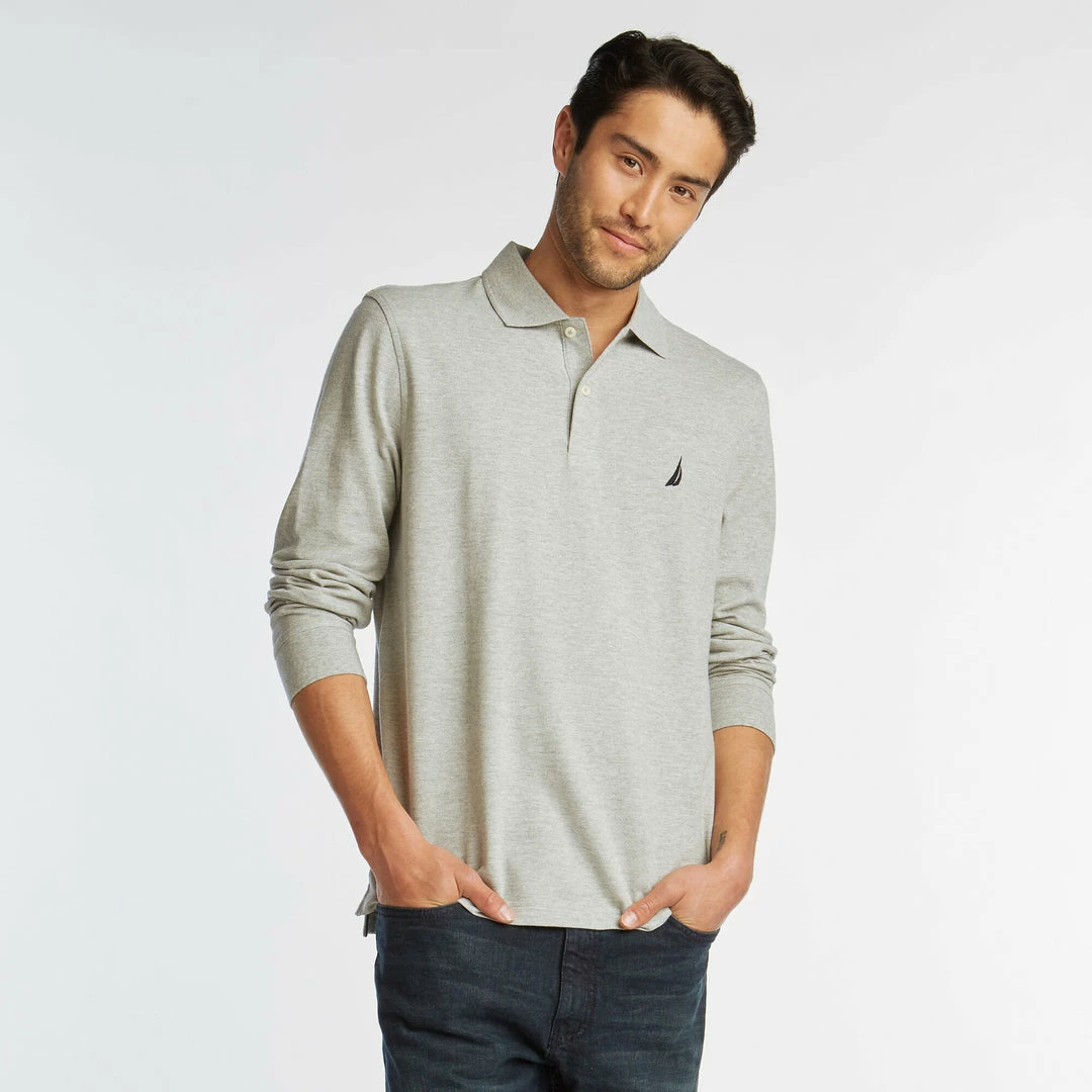 Promo π₯ Nautica Mens Classic Fit Long Sleeve Polo π - Image 4