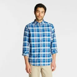 Discount 🧨 Nautica Mens Big & Tall Oxford 👚 Shirt In Plaid 👍