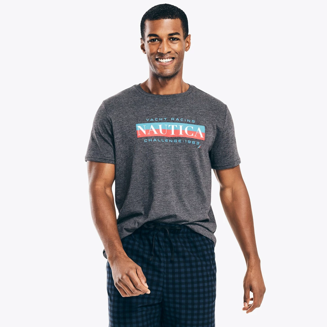 Buy β¨ Nautica Mens Yacht Racing Graphic Sleep T-Shirt π§¨