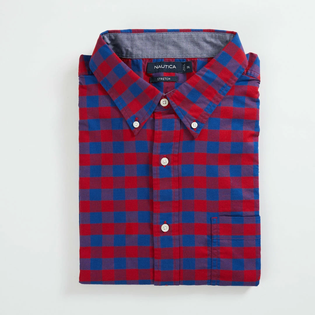 Top 10 π Nautica Mens Big & Tall Plaid Oxford π Shirt π