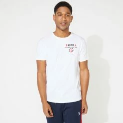 Hot Sale 👏 Nautica Mens Big & Tall Nautica Sailing Club Graphic Tee 😍