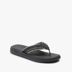 Best Pirce 🎁 Nautica Mens Logo-Embossed Thong 🩴 Sandal ✔️