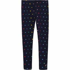 Flash Sale ⌛ Nautica Little 👧 Girls' Rainbow Foil Legging (4-7) for kids 🥰