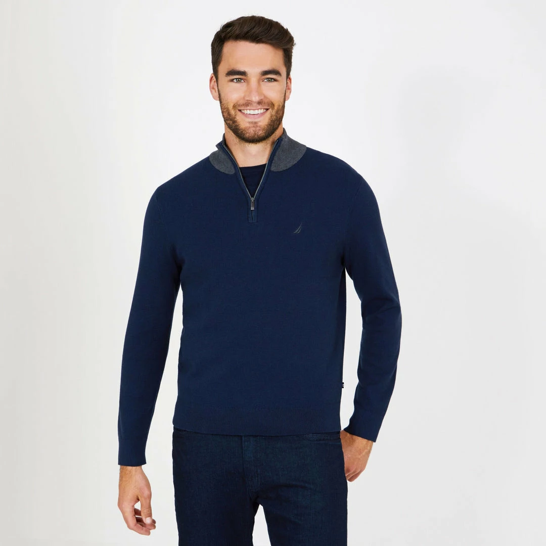 Deals π Nautica Half-Zip Milano Sweater for men π