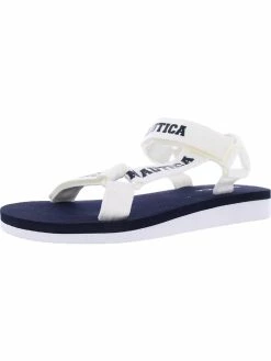 Hot Sale β€οΈ Nautica Chani π© Womens Slides Sling-back Flip-Flops π―