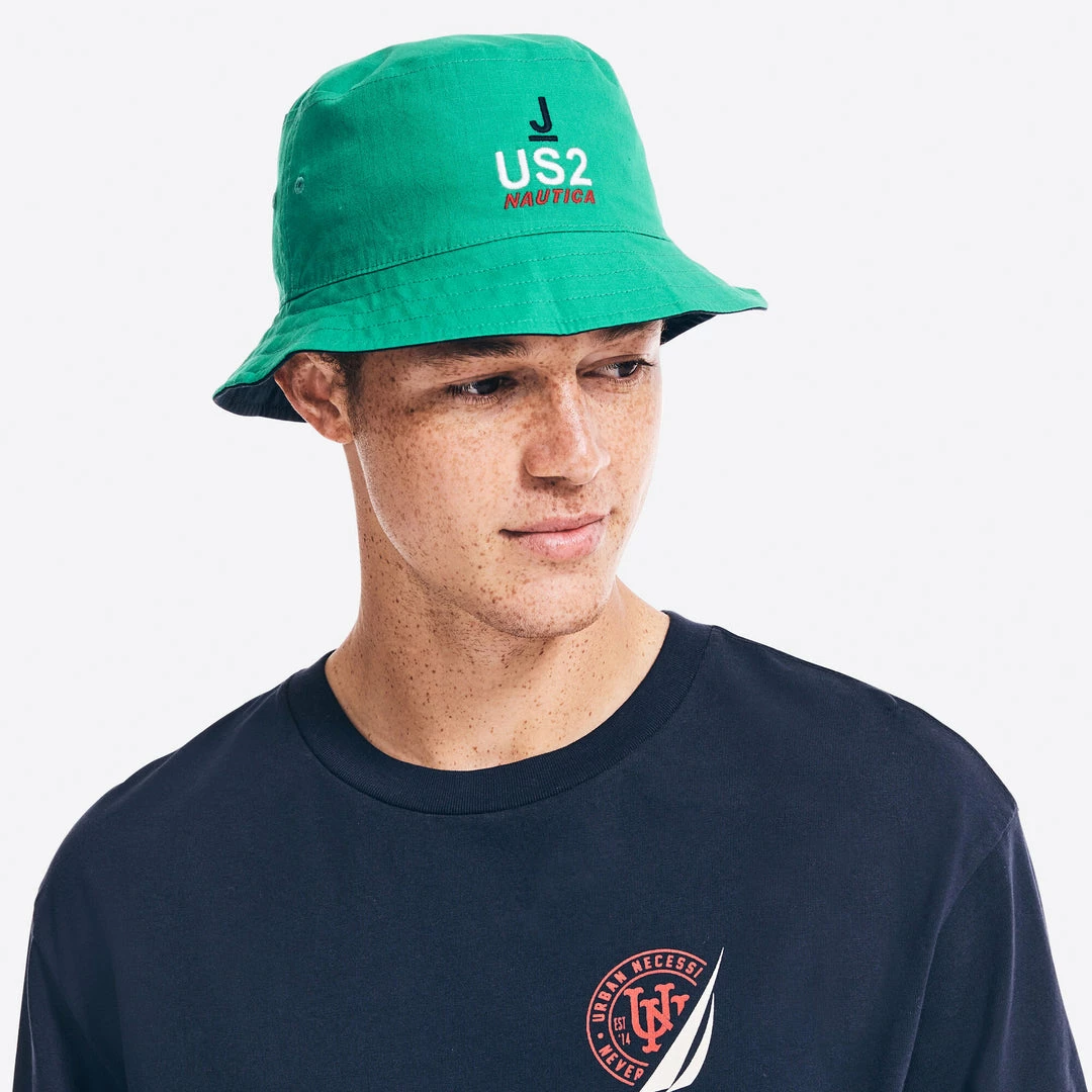 Best Pirce 𧨠Nautica Mens Nautica X Urban Necessities Reversible Bucket Hat π - Image 2
