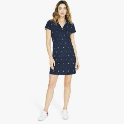 Wholesale 👏 Nautica 👩 Womens Spinnaker Polo 👗 Dress 🔥