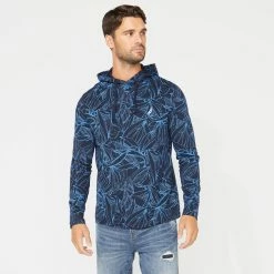 Top 10 😉 Nautica Mens Big & Tall Printed T-Shirt Hoodie 😀