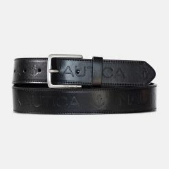 Cheapest 🛒 Nautica Mens Logo Embossed Belt ✨