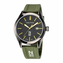 Best deal 🥰 Nautica Hannay Bay Silicone ⌚ Watch for men ✨