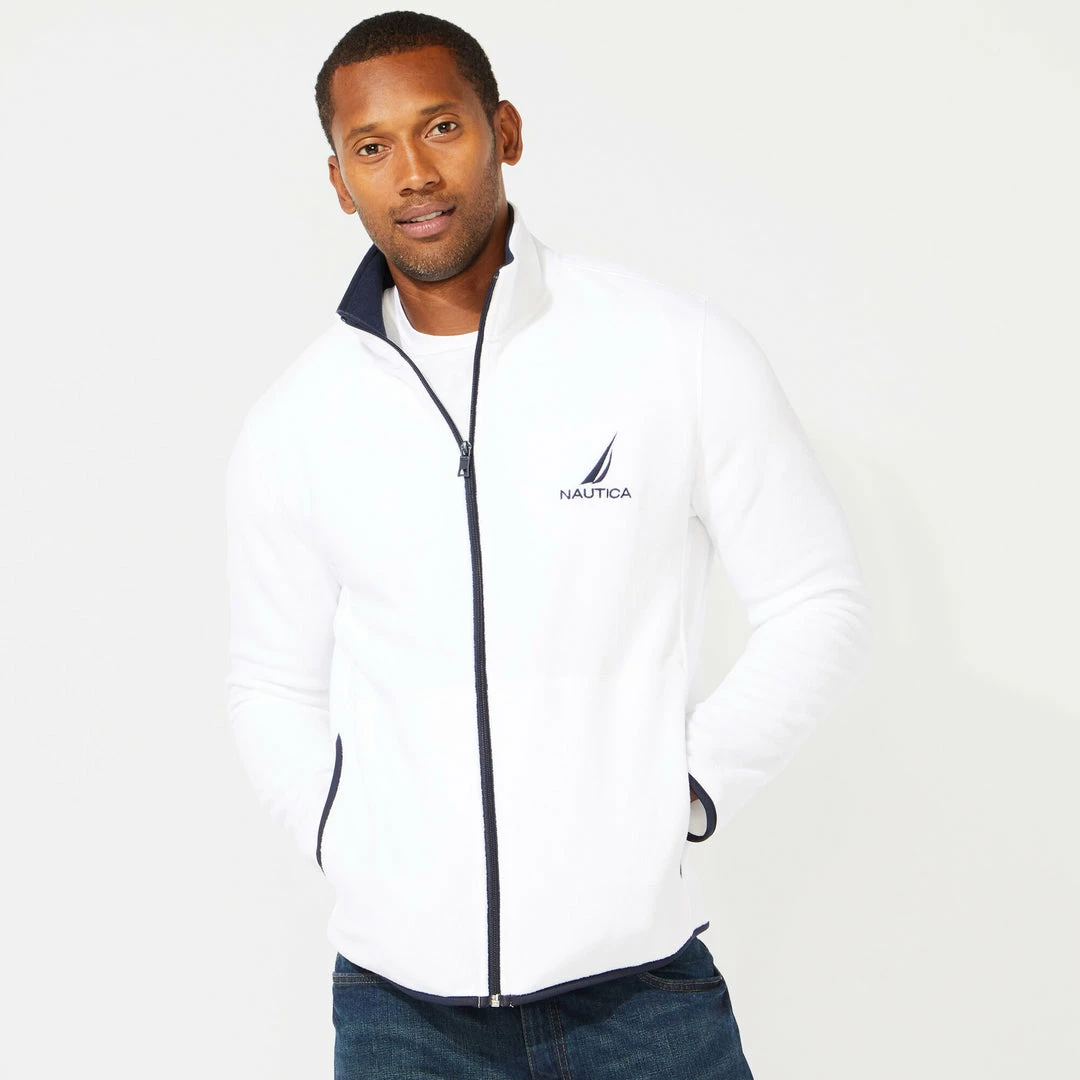 Discount π Nautica Mens Full-Zip Nautex Fleece π₯°