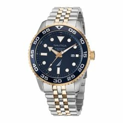 Cheapest 🎉 Nautica Mens Pacific Beach Stainless Steel ⌚ Watch 🥰