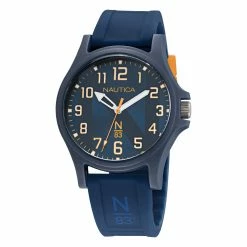 Wholesale 👍 Nautica Java Sea Silicone 3-Hand ⌚ Watch for men 🔥