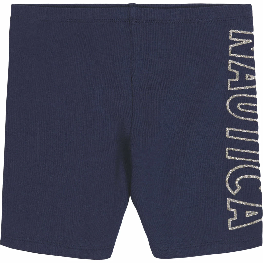 Outlet π₯° Nautica π§ Girls' Heart Shell Bike Short (8-16) for kids β - Image 2