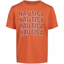 Cheap 🌟 Nautica Little Boys' Shadow Graphic T-Shirt (4-7) for kids 😉