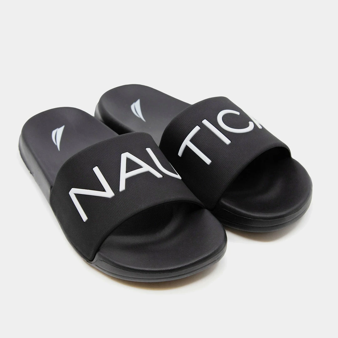Best deal π Nautica Lifeboat Logo Slide π©΄ Sandals for men π
