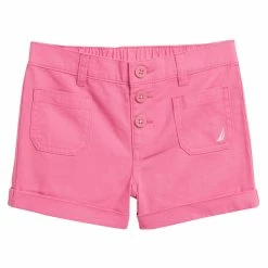 Budget π Nautica π§ Girls' Cuffed Pull-On Short (8-16) for kids π
