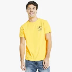 Budget 🔔 Nautica Mens Sustainably Crafted Sailing Graphic T-Shirt ✔️