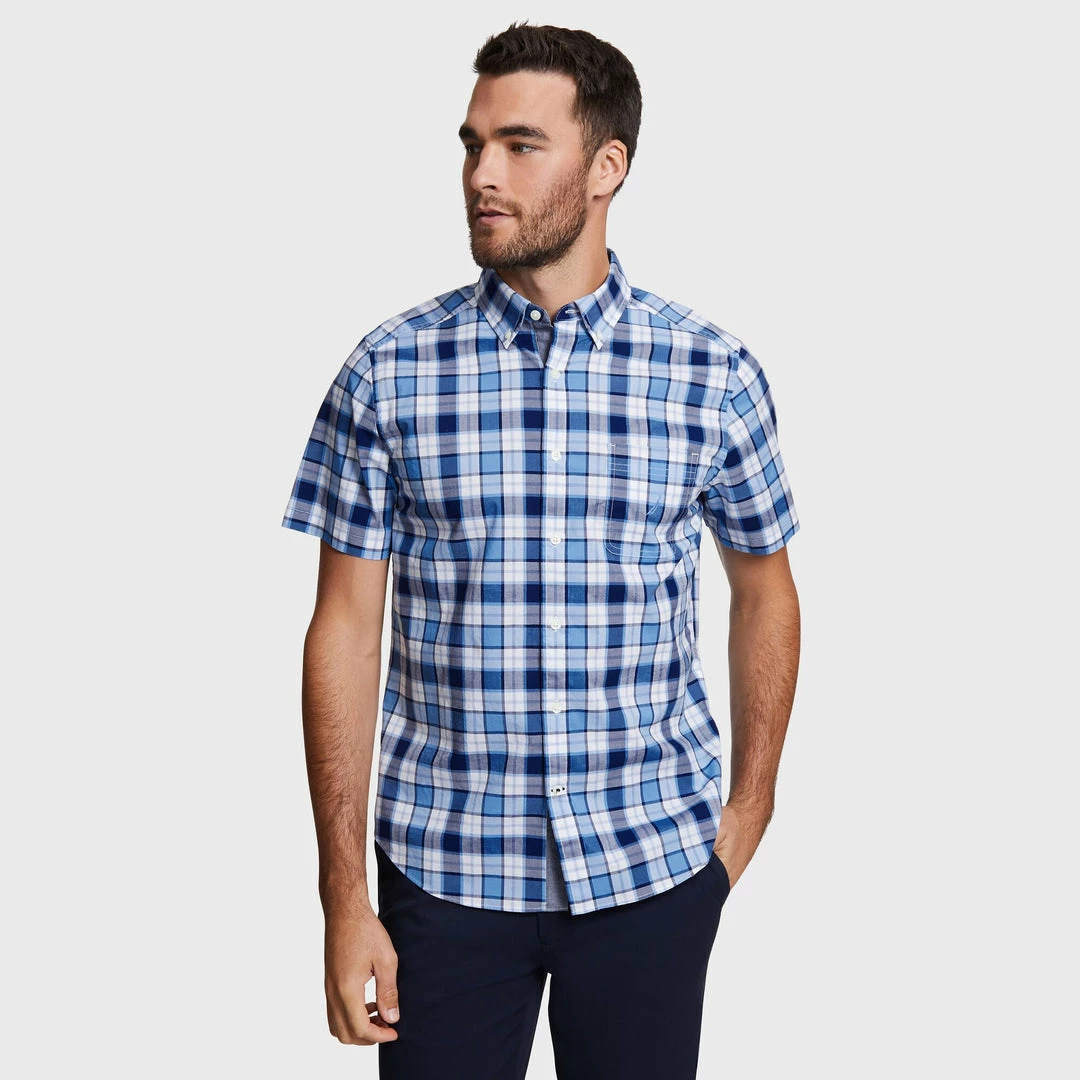 Hot Sale π₯ Nautica Mens Big & Tall Short Sleeve π Shirt In Plaid π