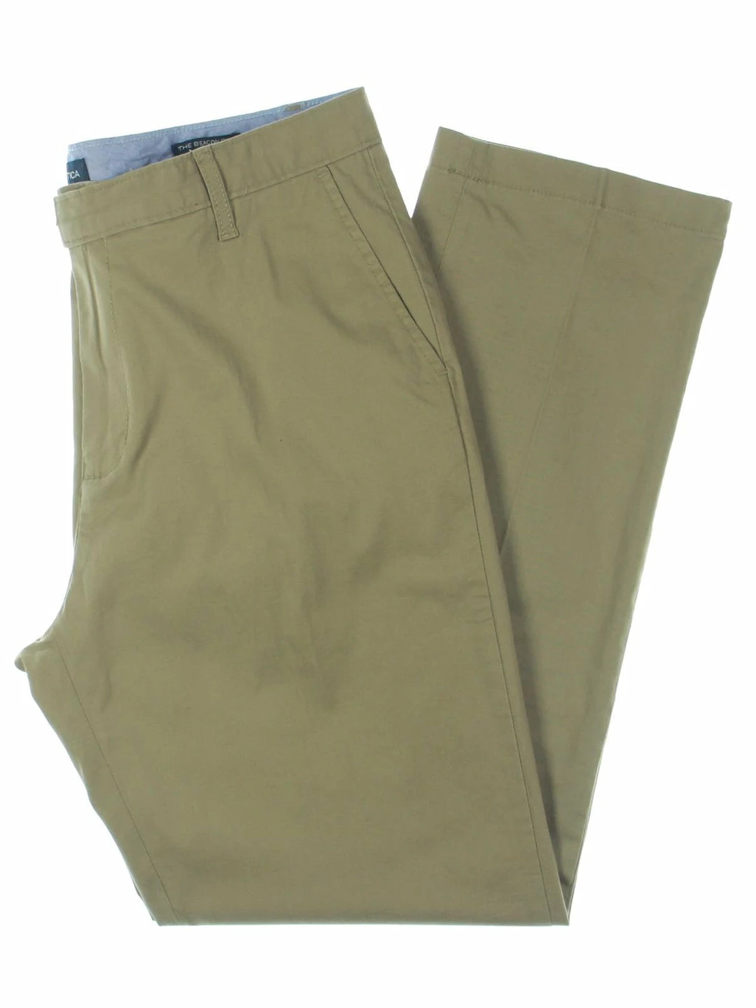 Cheap π Nautica Beacon Mens Twill Tailored Fit Khaki Pants π - Image 3