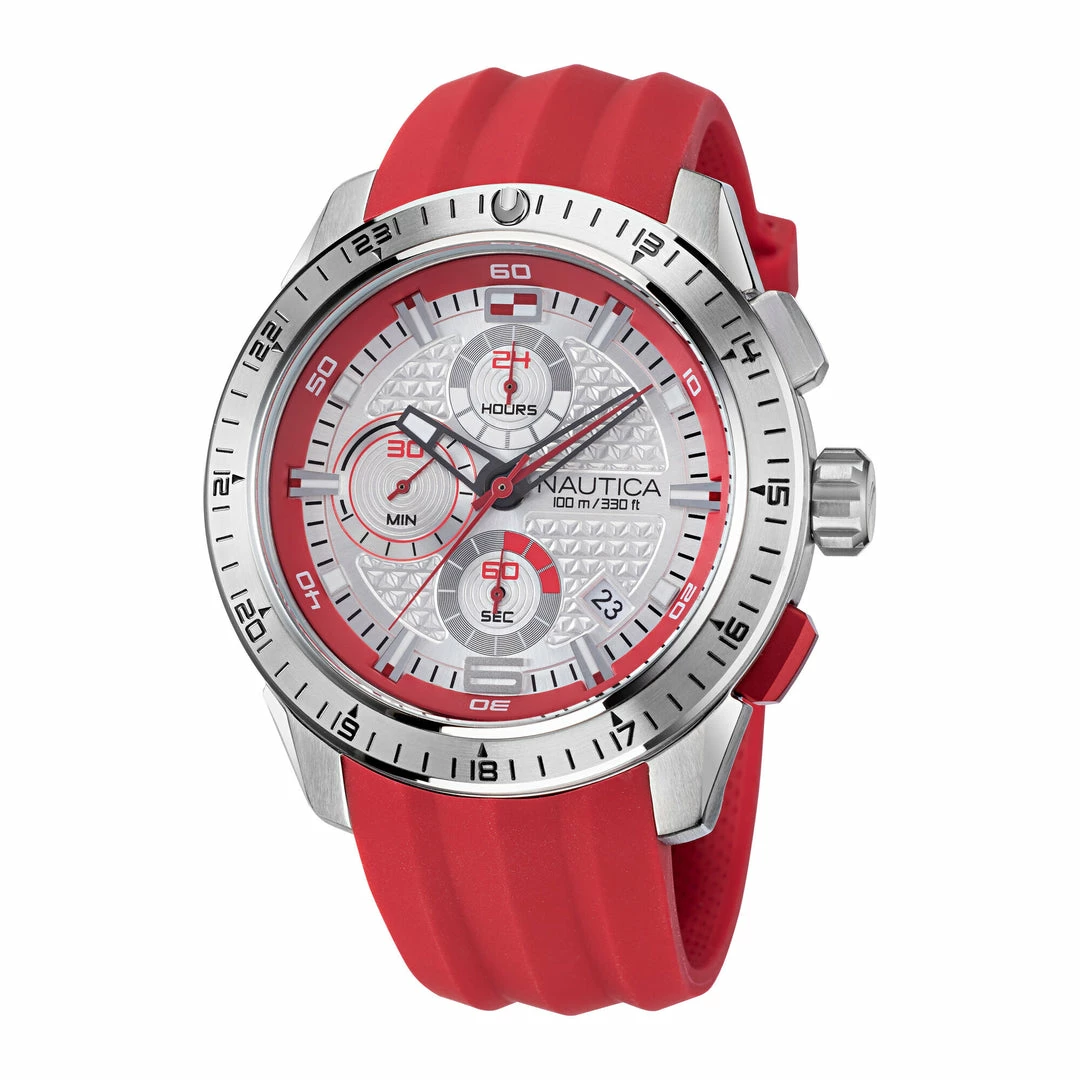 Top 10 β Nautica Mens Nst 101 Stainless Steel And Silicone β Watch π₯