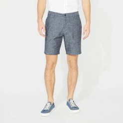 Coupon ✨ Nautica Mens Big & Tall 8.5" Chambray Deck Short 🎁