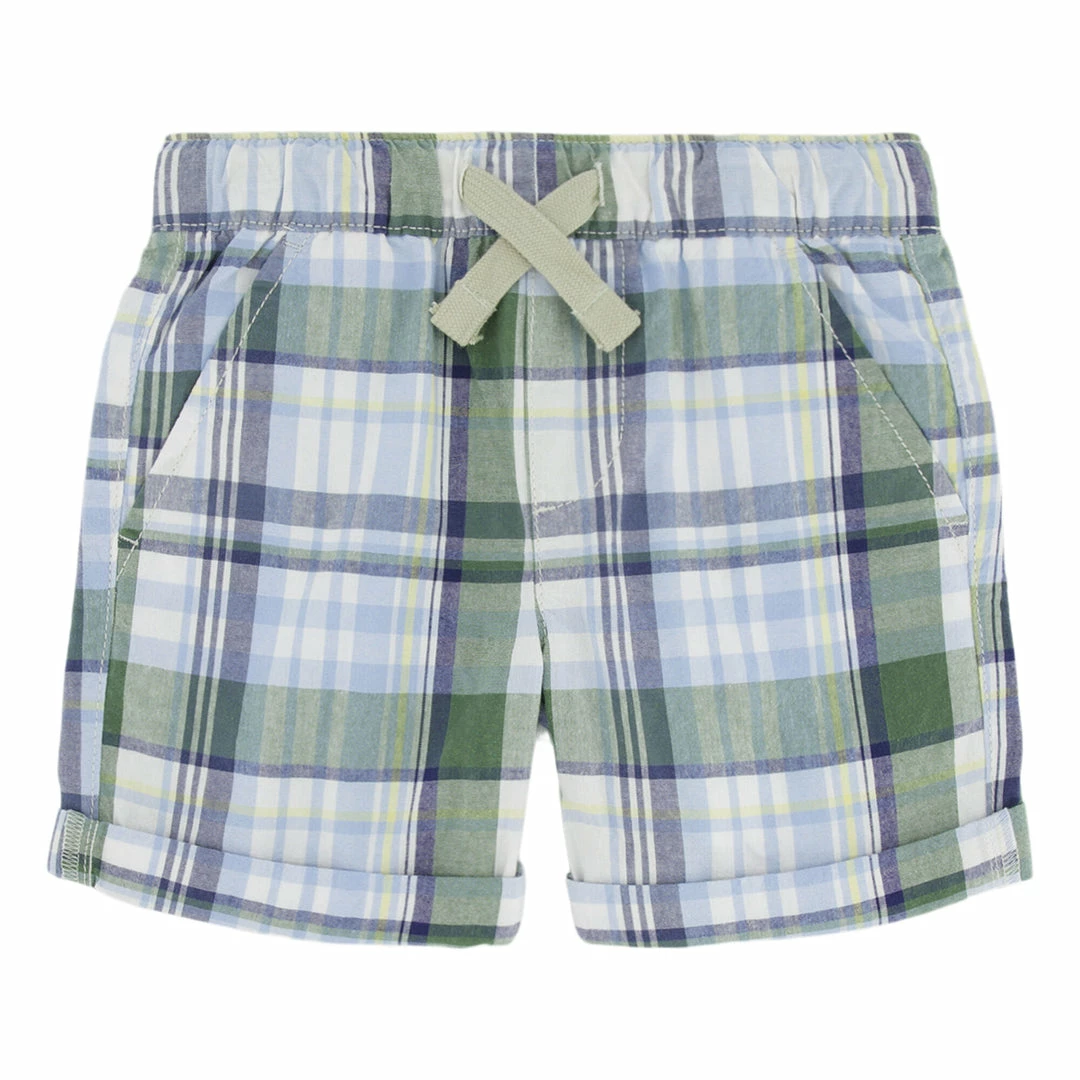 Coupon π₯° Nautica Toddler Boys' Plaid Pull-On Short (2T-4T) for kids π - Image 2