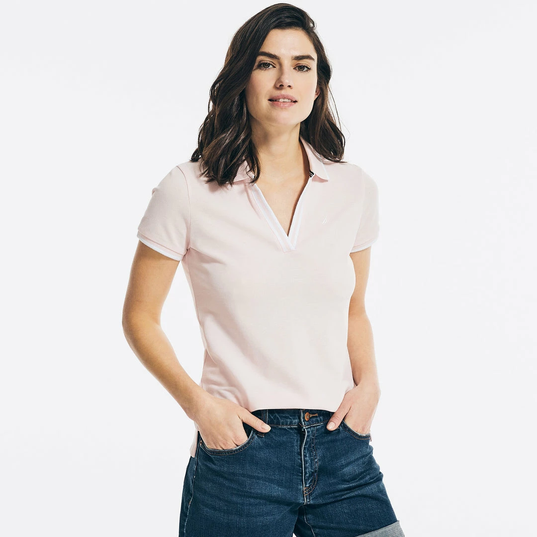 Top 10 β€οΈ Nautica π© Womens Sustainably Crafted Ocean Split-Neck Polo π - Image 14