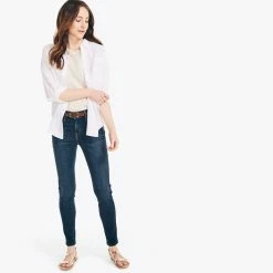 Wholesale 🤩 Nautica 👩 Womens Nautica 👖 Jeans Co. True Flex Mid-Rise Skinny Denim 🔥
