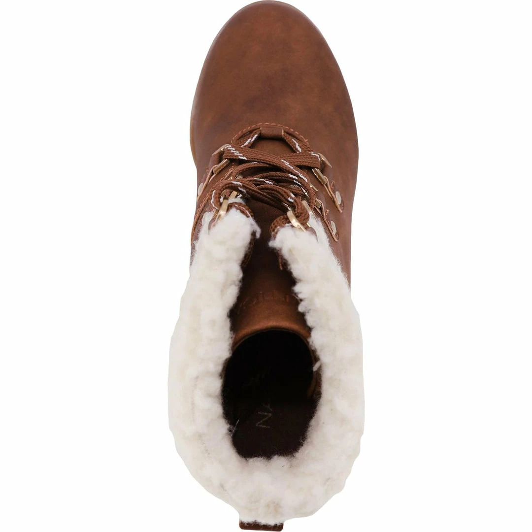 Best Sale π Nautica Galva π© Womens Faux Leather Wedges Ankle π₯Ύ Boots π - Image 3