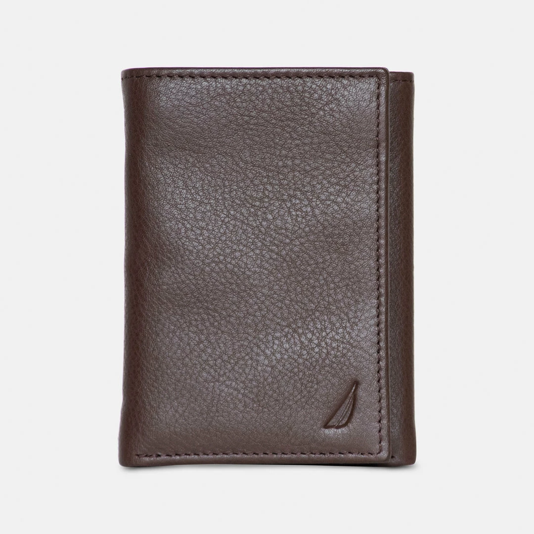 Cheapest π Nautica Mens Leather Trifold Passcase Wallet π₯