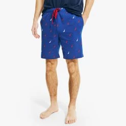 Discount 🧨 Nautica Mens J-Class Print Sleep Short ❤️