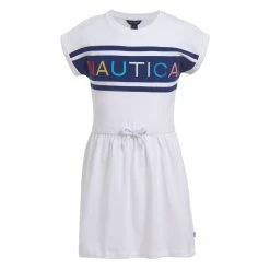 Brand new 🧨 Nautica 👧 Girls' Logo Graphic 👗 Dress (8-20) for kids ⭐