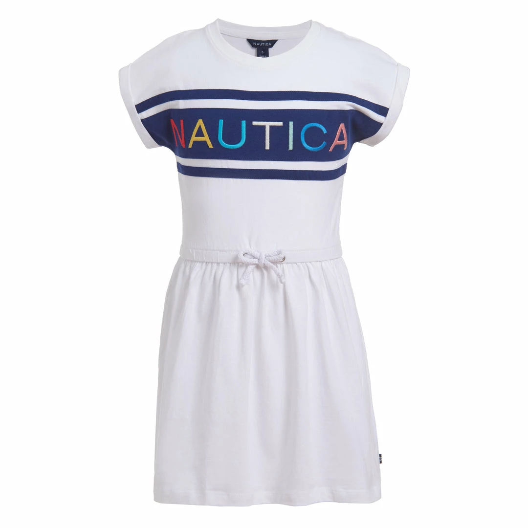 Brand new 𧨠Nautica π§ Girls' Logo Graphic π Dress (8-20) for kids β
