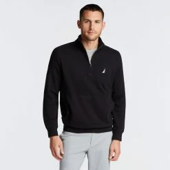 Top 10 🧨 Nautica Mens Big & Tall Quarter Zip Fleece Pullover 🤩